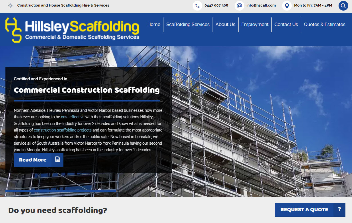 Hire Scaffolding - Adelaide, Victor Harbor, Yorke Peninsula - Scaffold